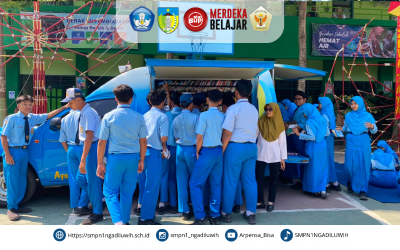 Juara 1 Turnamen Bola Voli Pelajar Se-Kabupaten Kediri