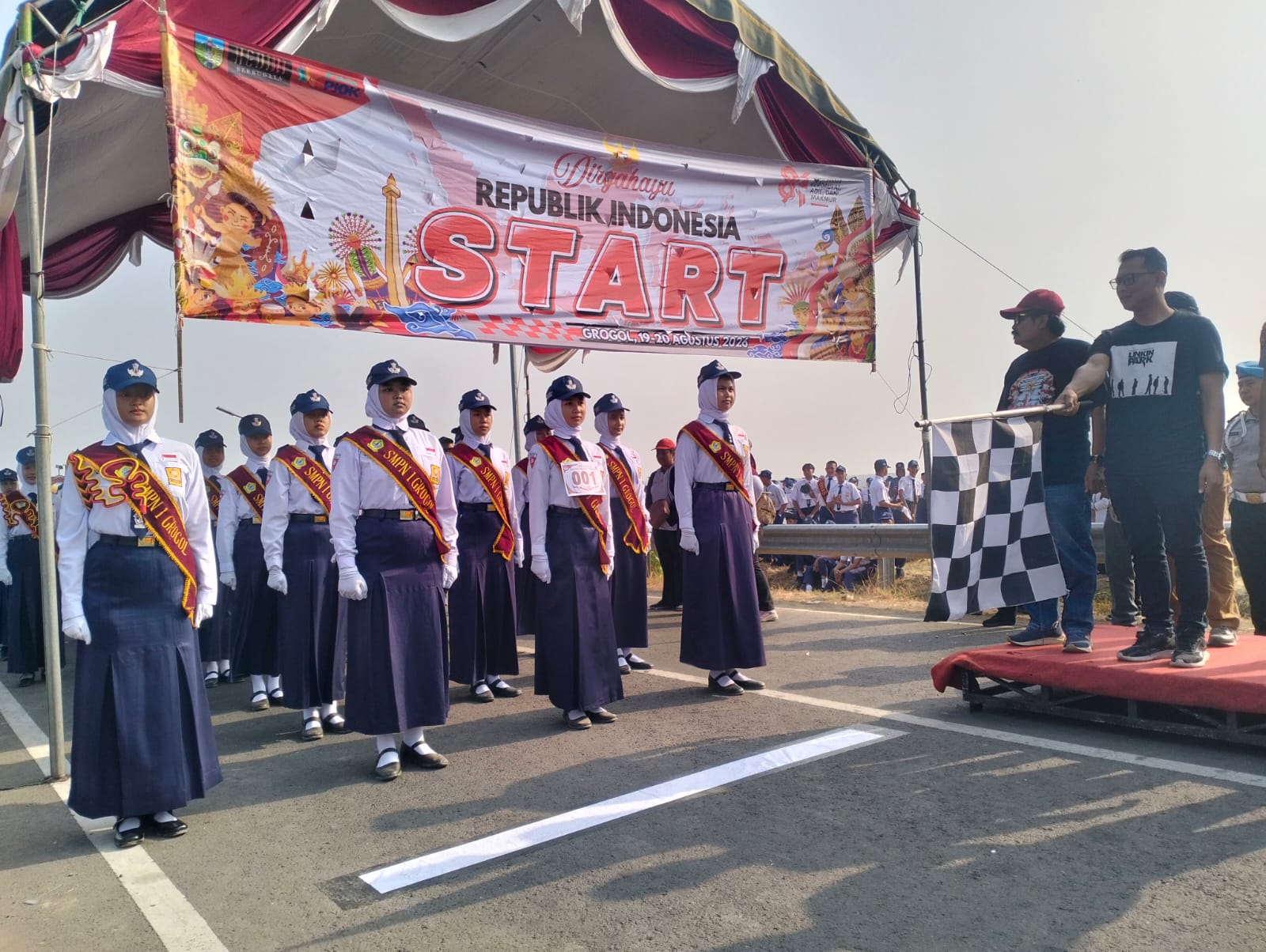 Lomba Baris-Berbaris Se Kecamatan Grogol Th.2026
